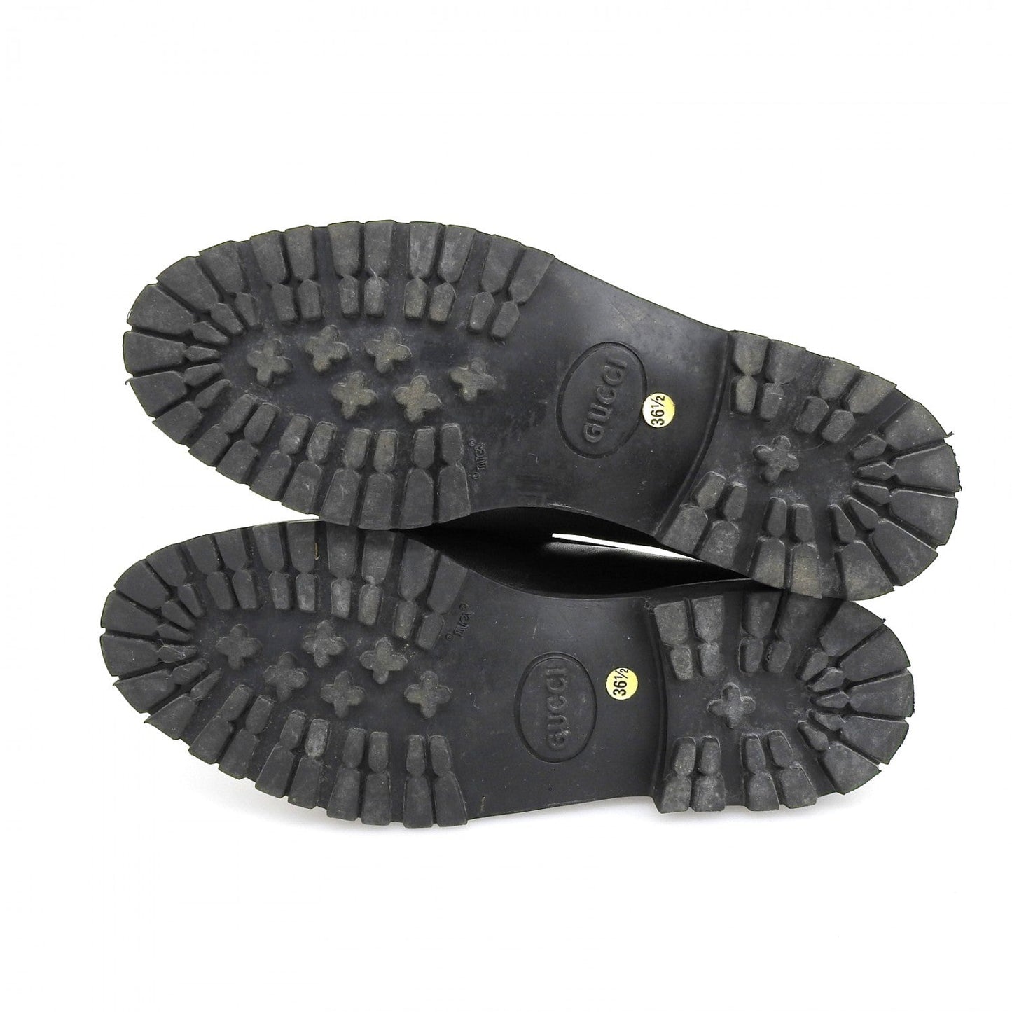 Gucci Loafers 101 6105 Leather Black 36.5