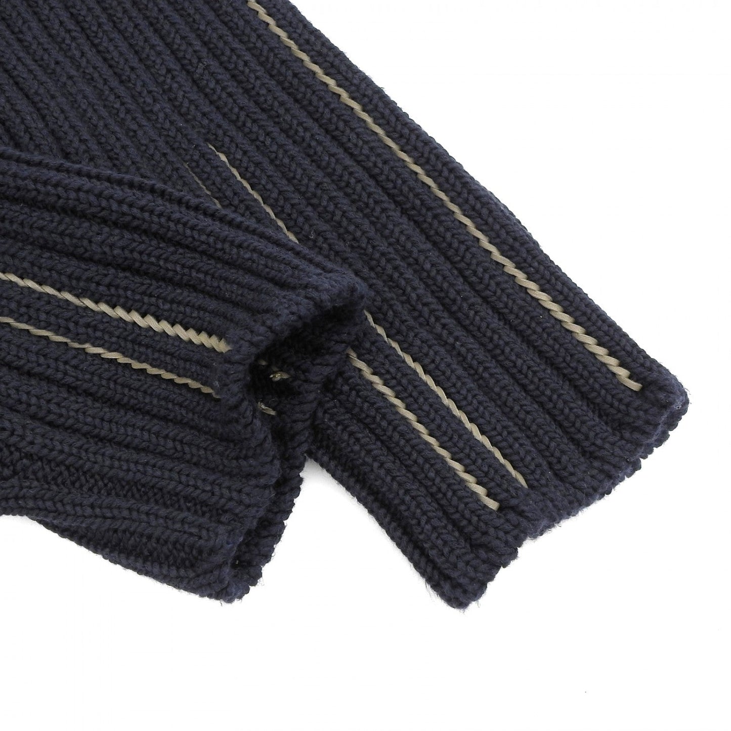 Hermes Knit Cotton Navy M