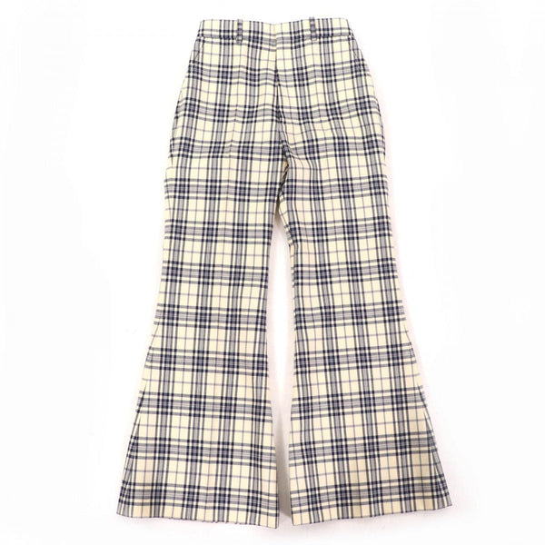 Gucci Pants 611284 Wool Ivory Black 36