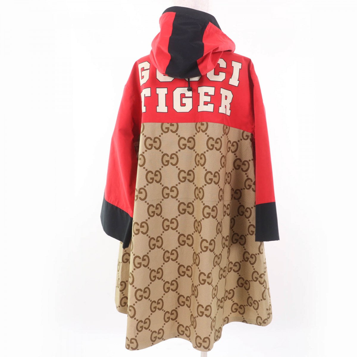Gucci Coat 682981 Cotton Red Brown Tiger 40
