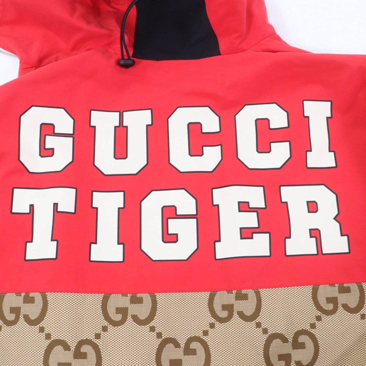 Gucci Coat 682981 Cotton Red Brown Tiger 40