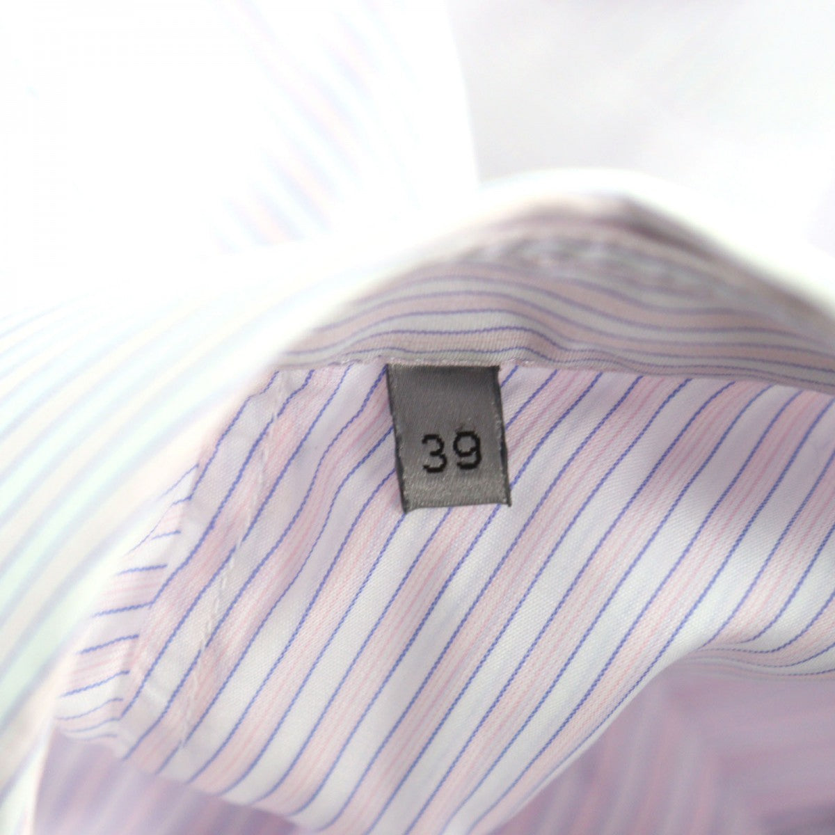 Dior Homme Long Sleeve Shirt 243C551A5658 Cotton Pink Type 39