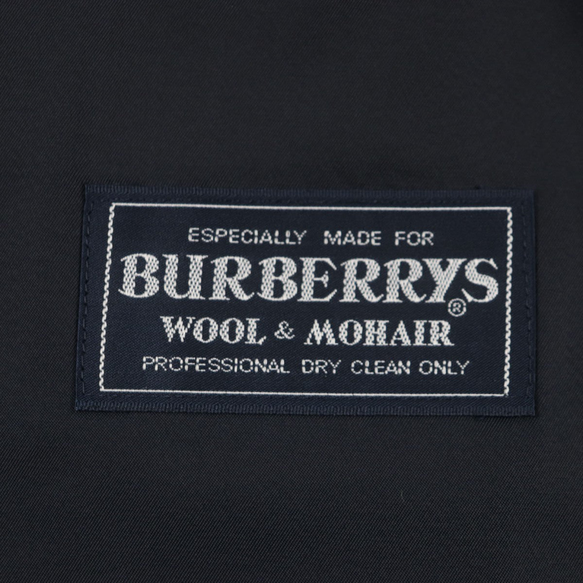 Burberry Tailored Jacket Wool Navy 96-86-170