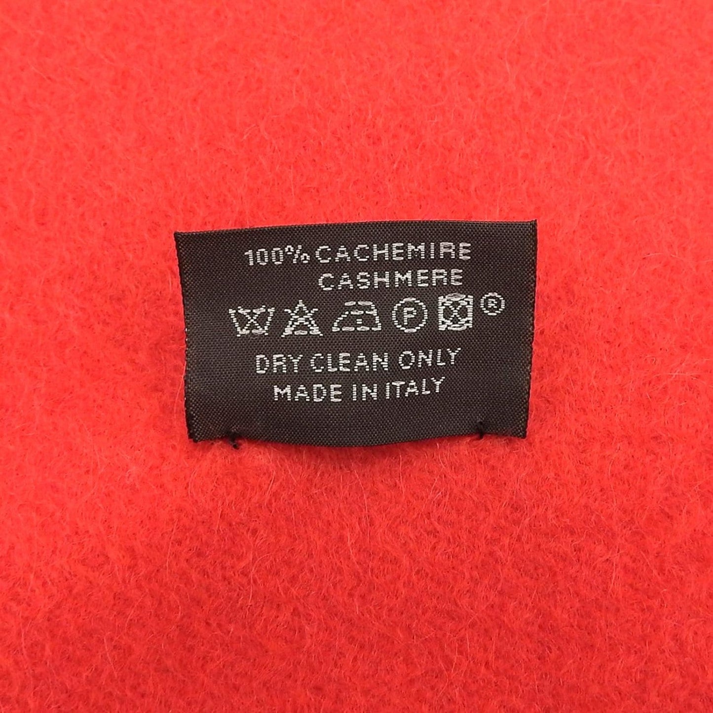 Hermes Scarf Cashmere Red