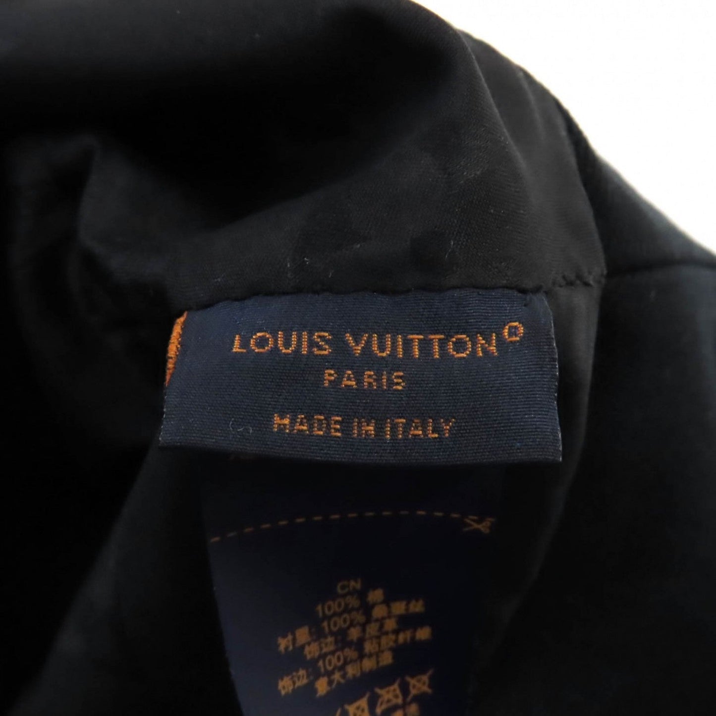 Louis Vuitton Hat M7054S Cotton Black Bucket Hatlv City