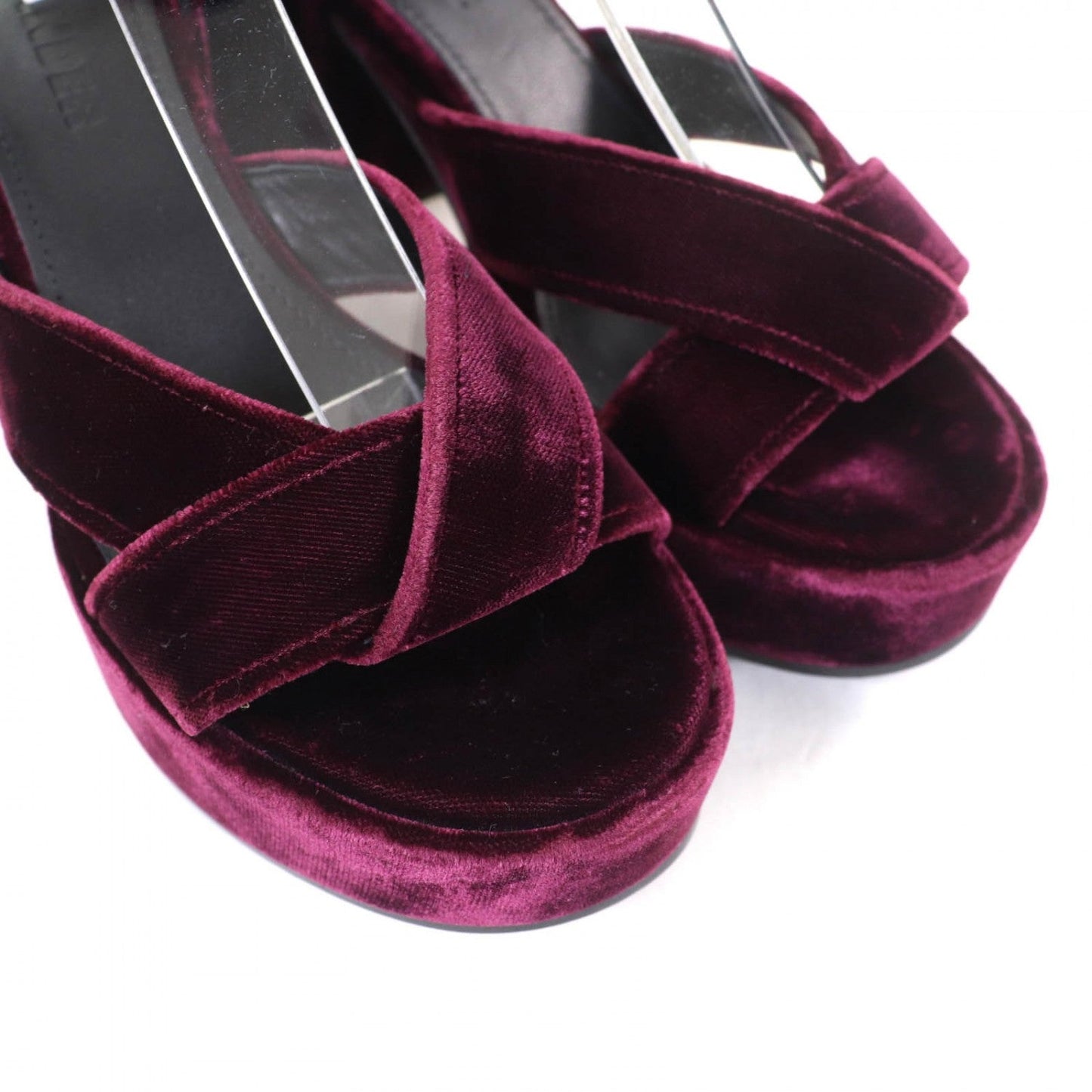 Jil Sander Sandals Velor Purple 36
