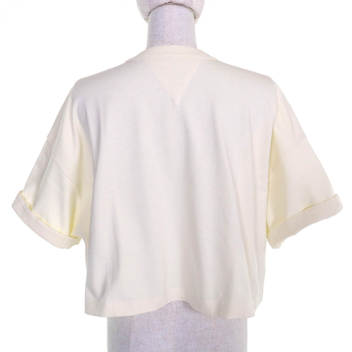 Bottegaveneta Short Sleeve T-Shirt 777597 Cotton Cream Type Xs