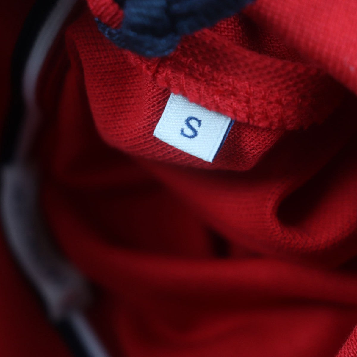 Moncler Short Sleeve Polo Shirt Cotton Red S