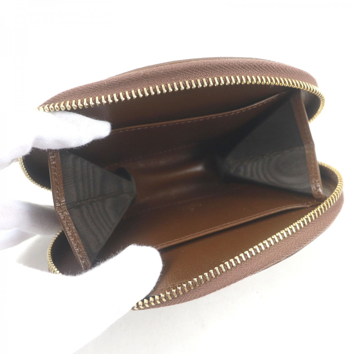 Gucci Coin Case 622040 Leather Beige
