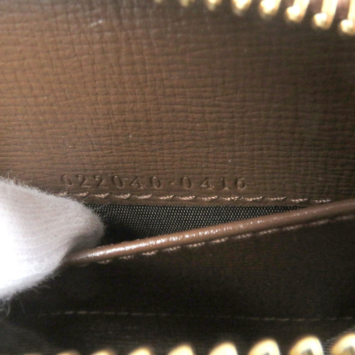 Gucci Coin Case 622040 Leather Beige