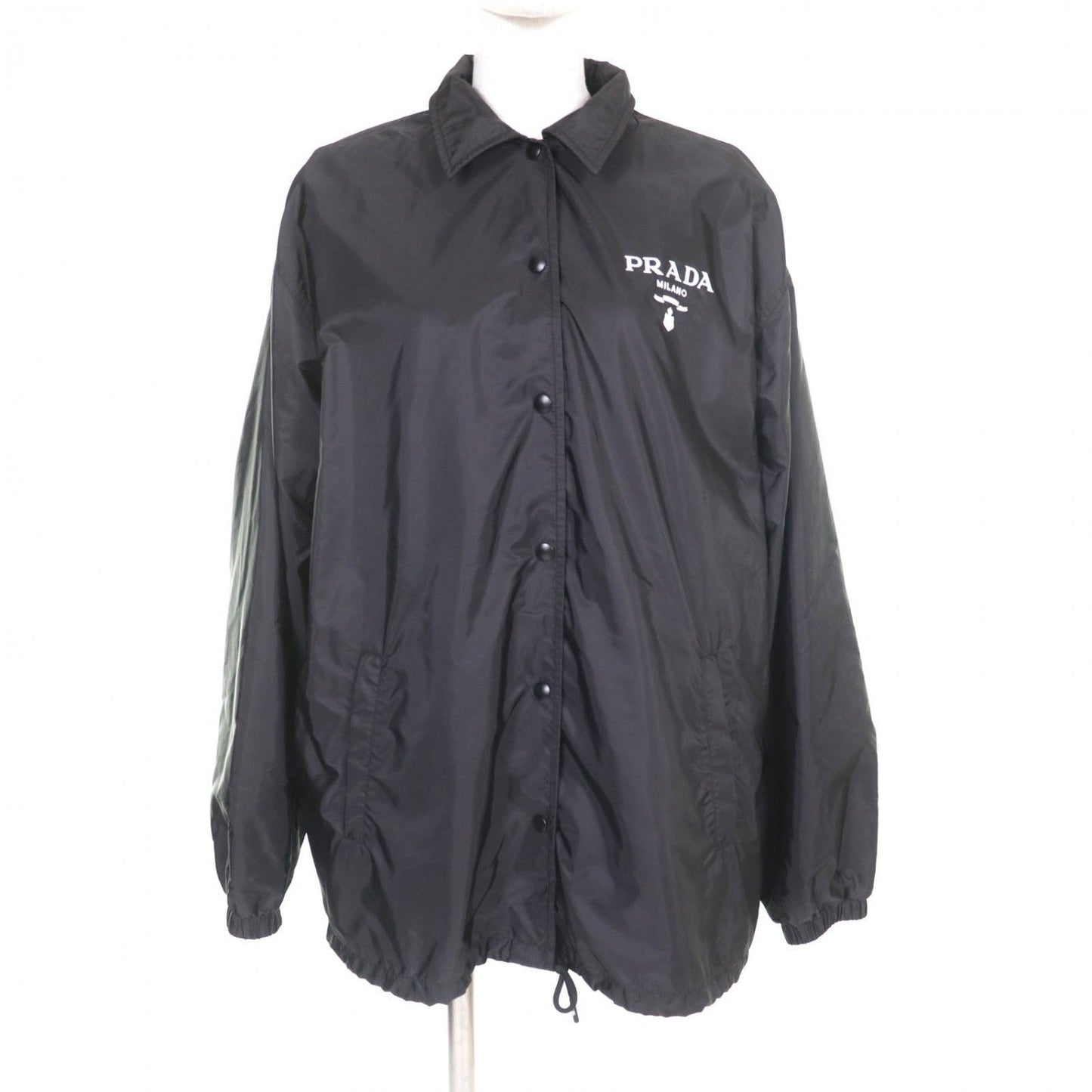 Prada Nylon Jacket 29Z021 Recycled Polyamide Black 40