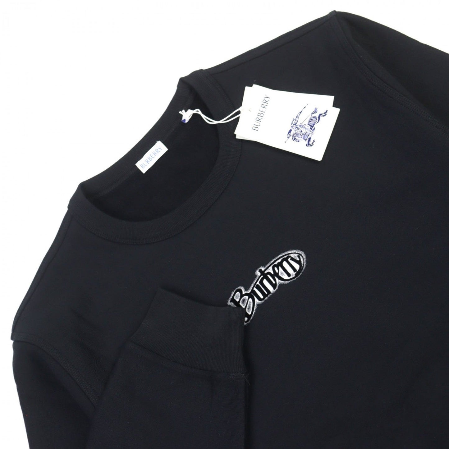 Burberry Sweat 8097822 Cotton Black M