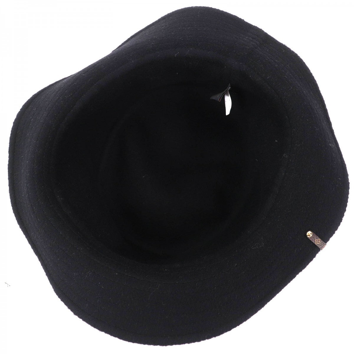 Louis Vuitton Hat M76743 Wool Black Bob Carry On Hat M
