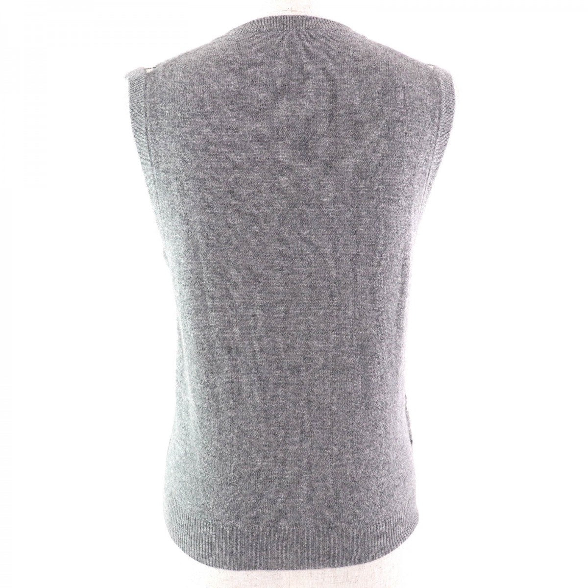 Miumiu Vest Mmv106 Cashmere Gray Type 38