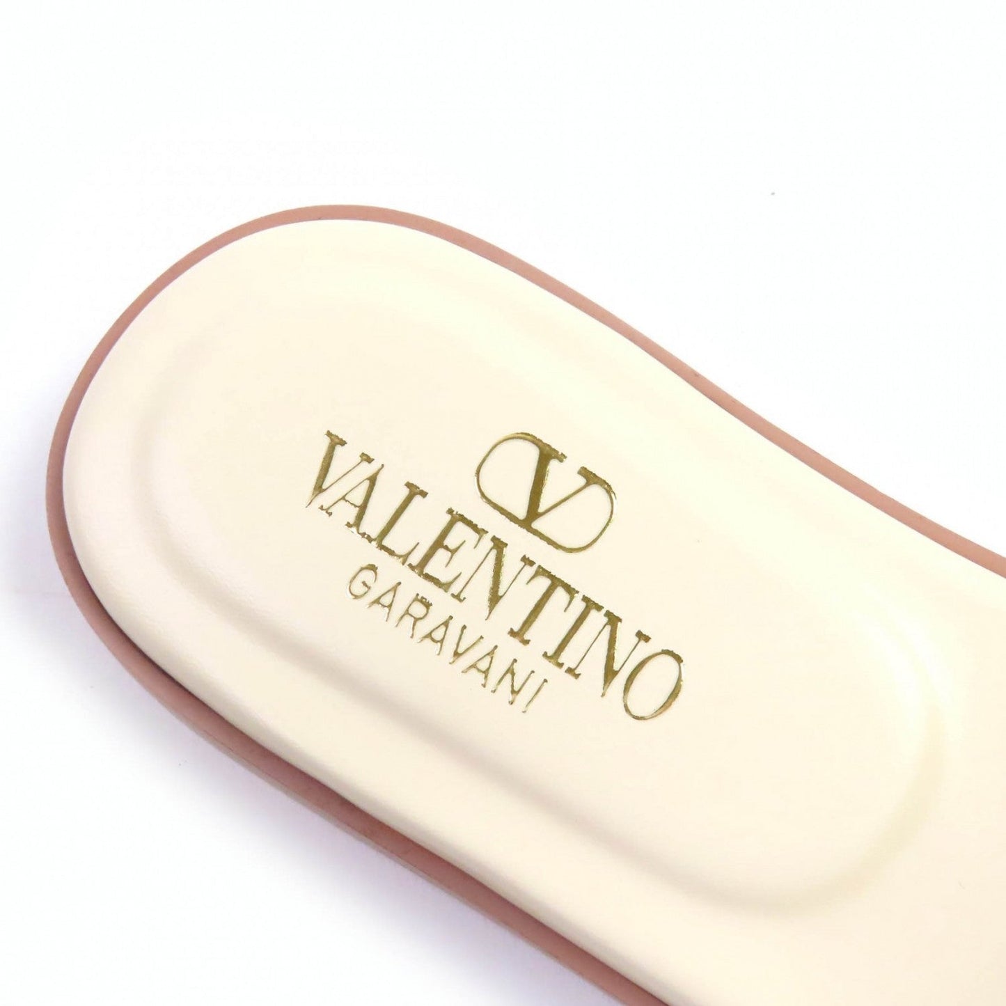 Valentino Garavani Sandals 4W2S0Ib0 Leather Ivory Antique Brass 35