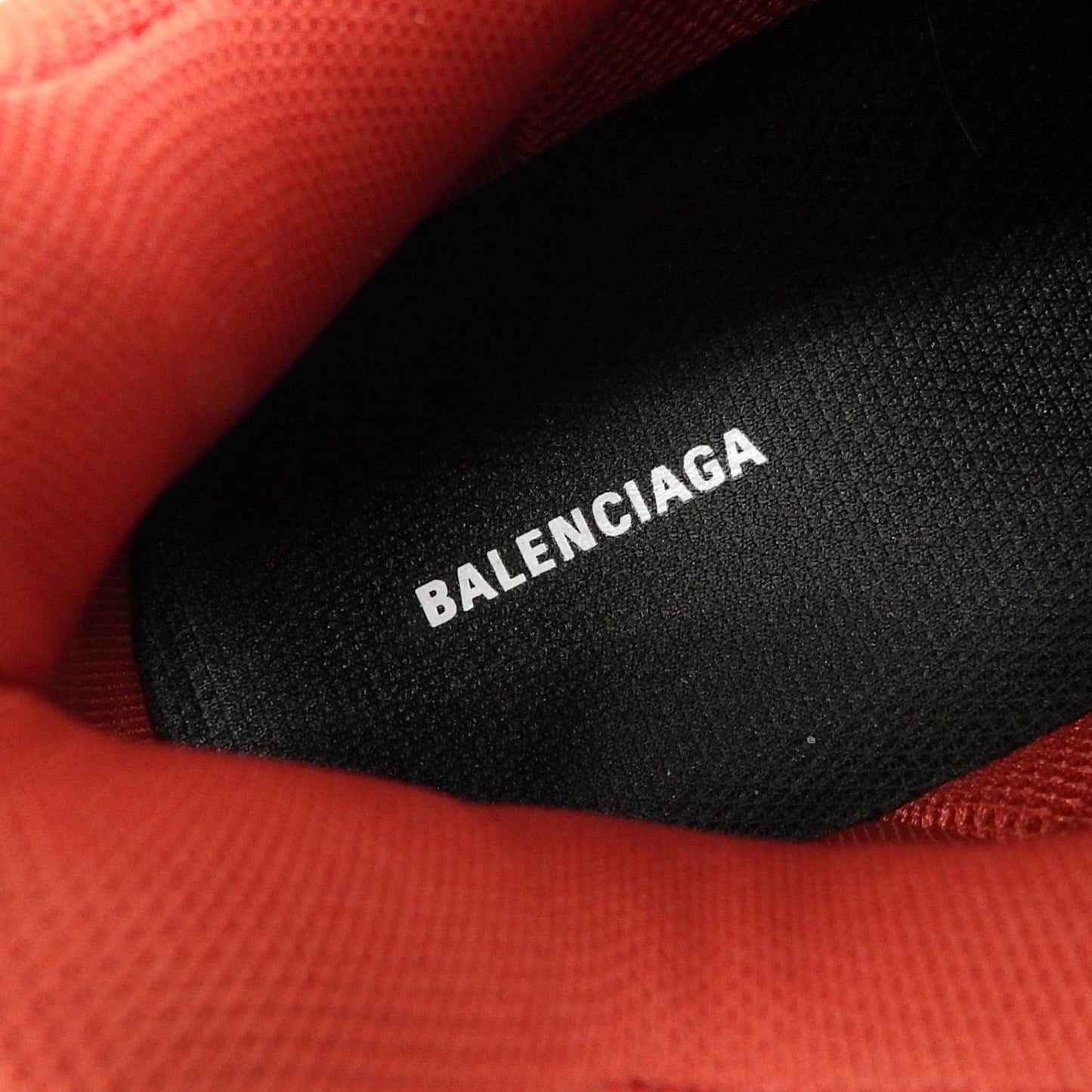 Balenciaga Sneakers 516440 Leather Red Triple-S Triple S 28.5