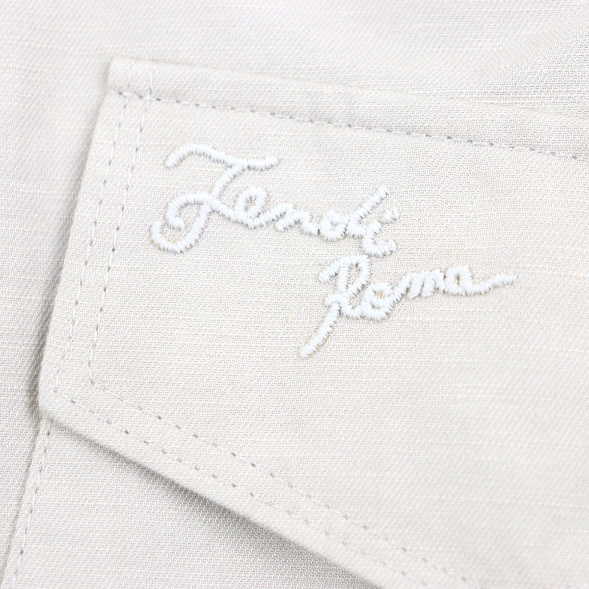 Fendi Tailored Jacket Fj0657 Linen Beige 52