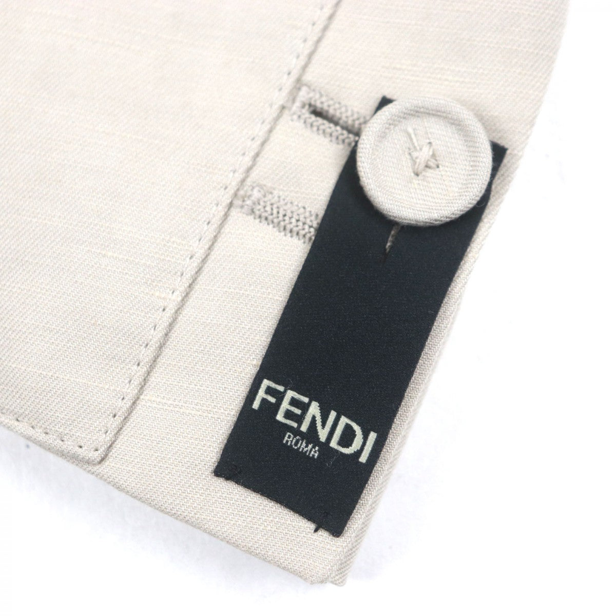 Fendi Tailored Jacket Fj0657 Linen Beige 52