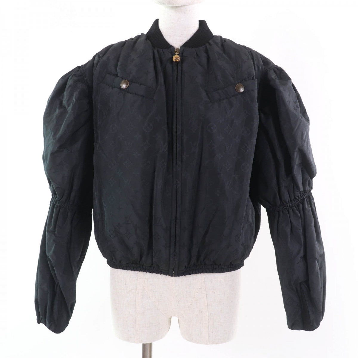 Louis Vuitton Jacket Polyester Black 36