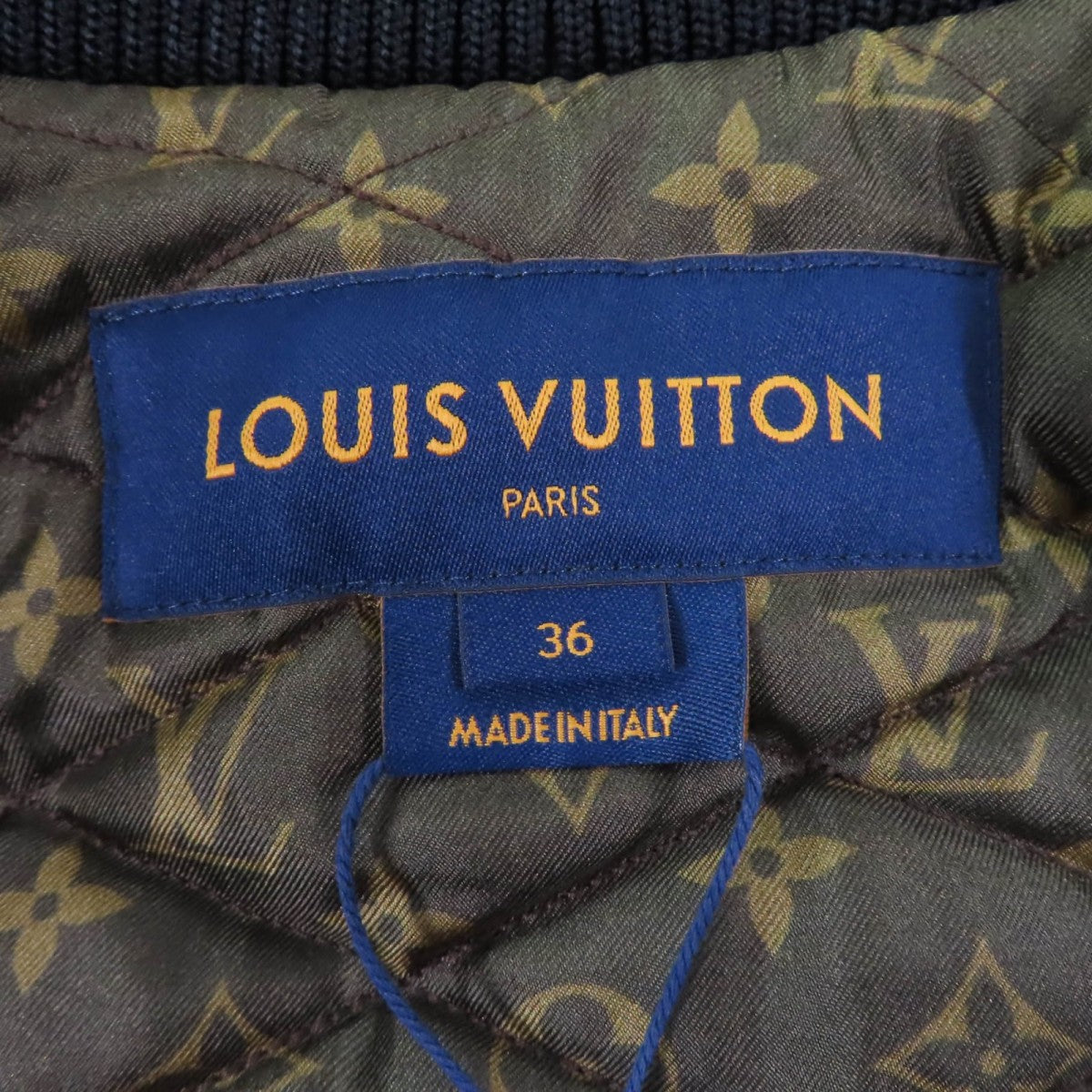 Louis Vuitton Jacket Polyester Black 36
