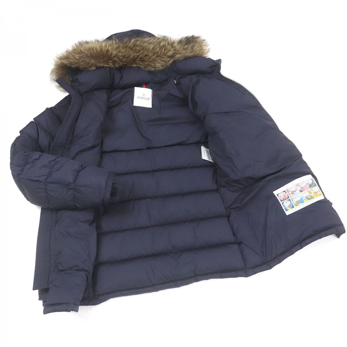 Moncler Down Jacket Nylon Navy Cluny Giubbotto 3