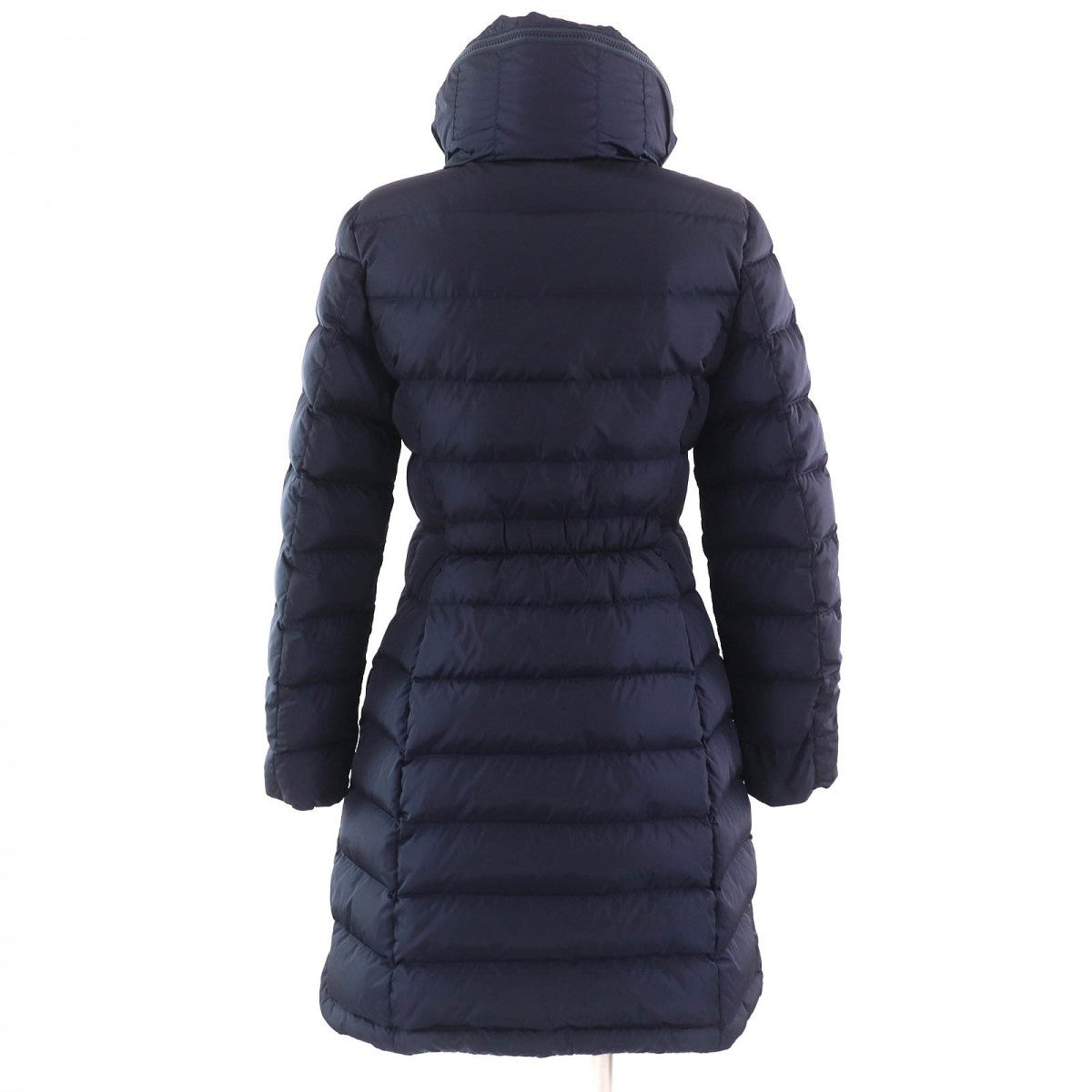 Moncler Down Coat Nylon Navy Flammette 1