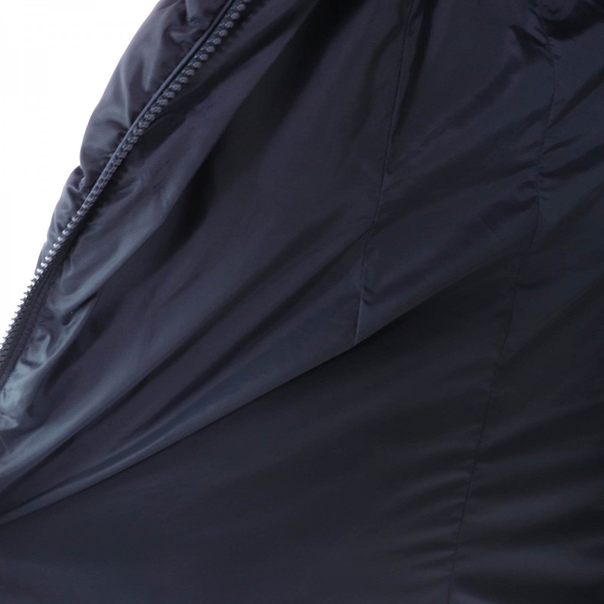 Moncler Down Coat Nylon Navy Flammette 1