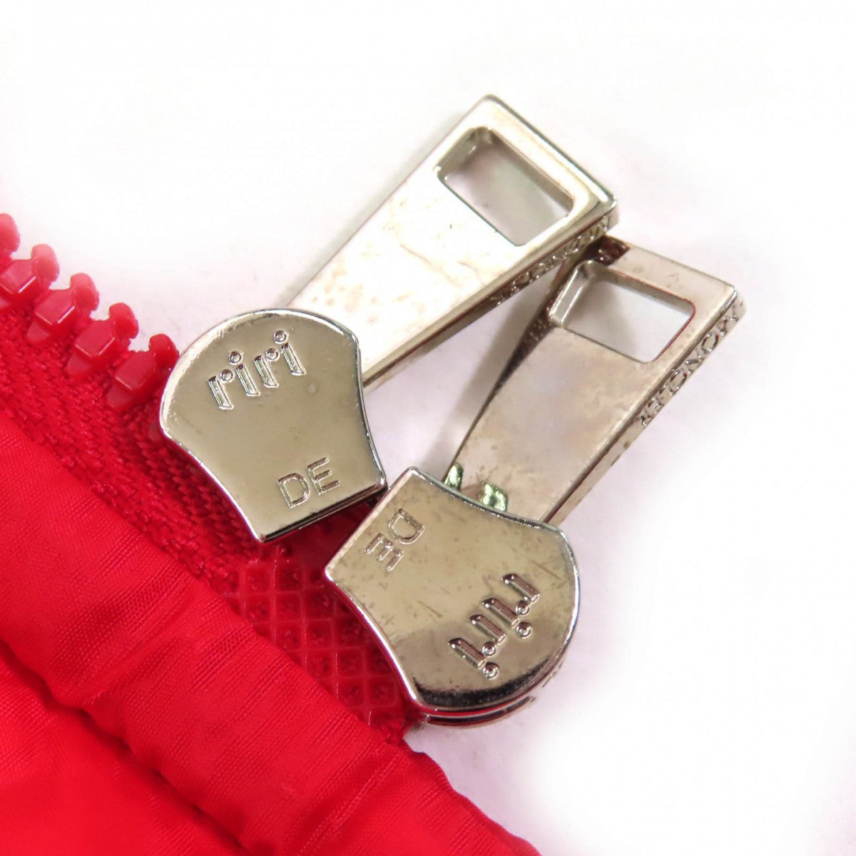 Moncler Down Jacket Nylon Red Mesange 1