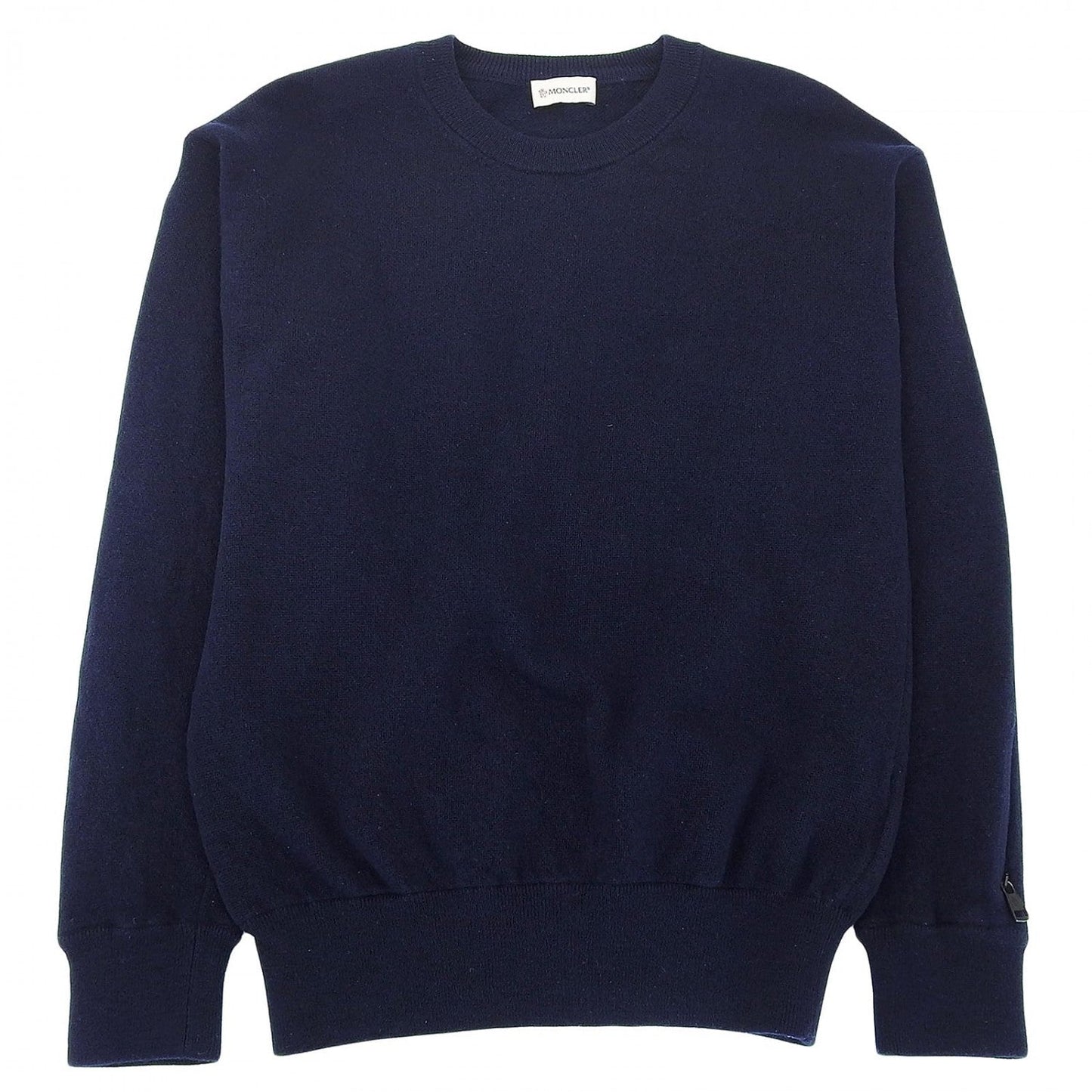Moncler Knit Wool Navy Girocollo M
