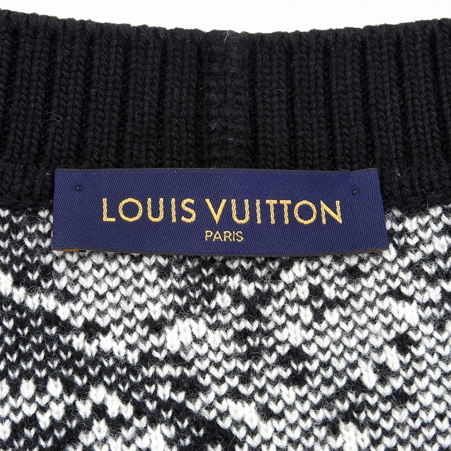 Louis Vuitton Cardigan Wool Black S