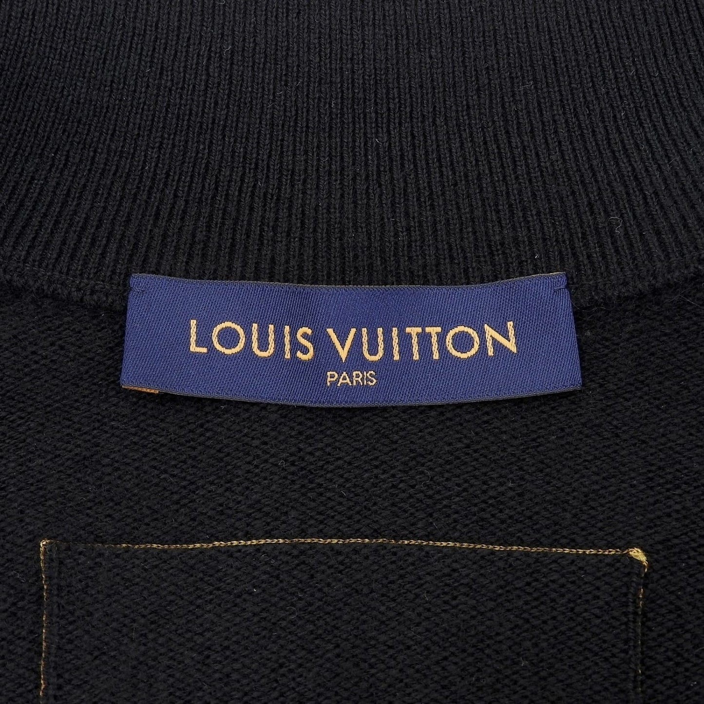Louis Vuitton Knit Cashmere Black M