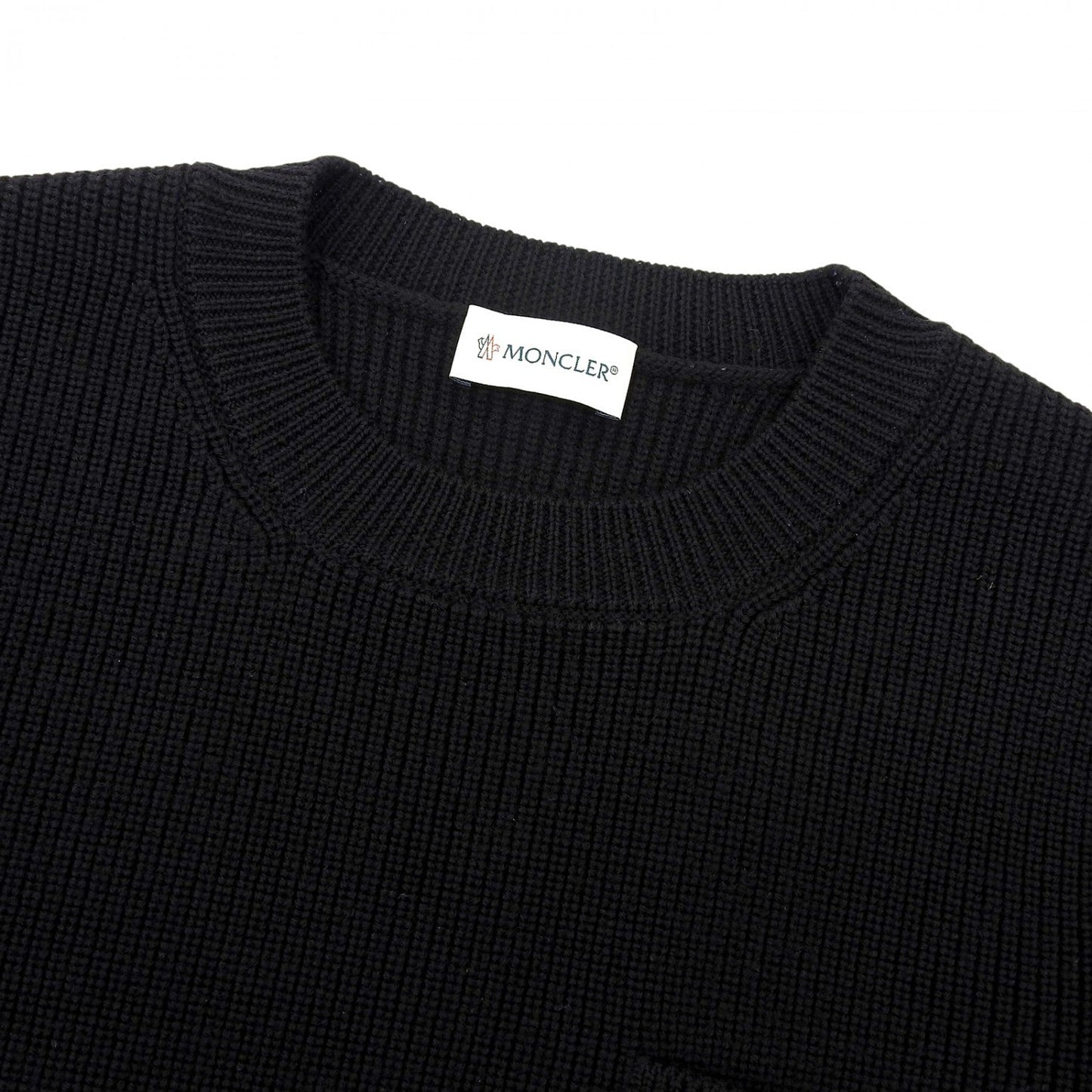 Moncler Knit Wool Black Maglione S