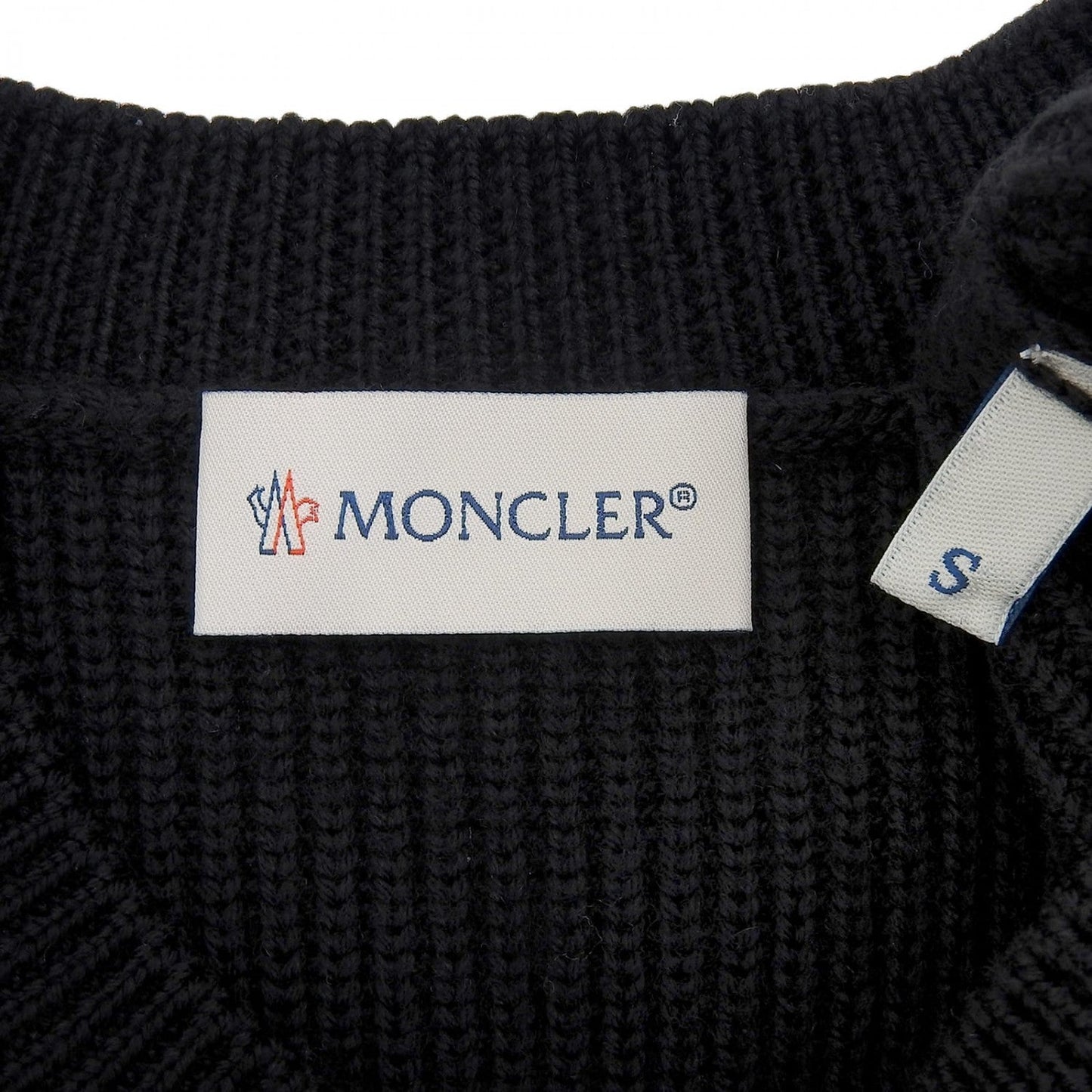 Moncler Knit Wool Black Maglione S