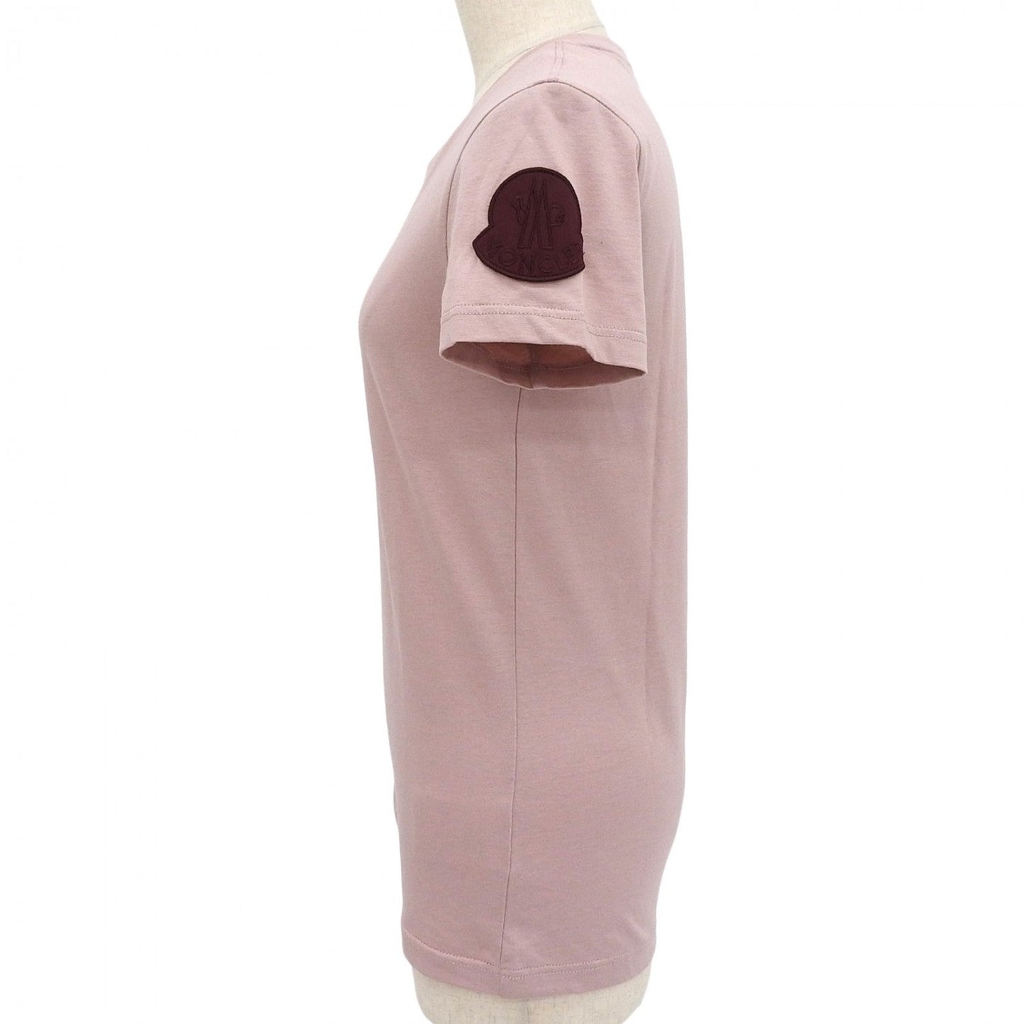 Moncler Short Sleeve T-Shirt Cotton Pink T-Shirt S
