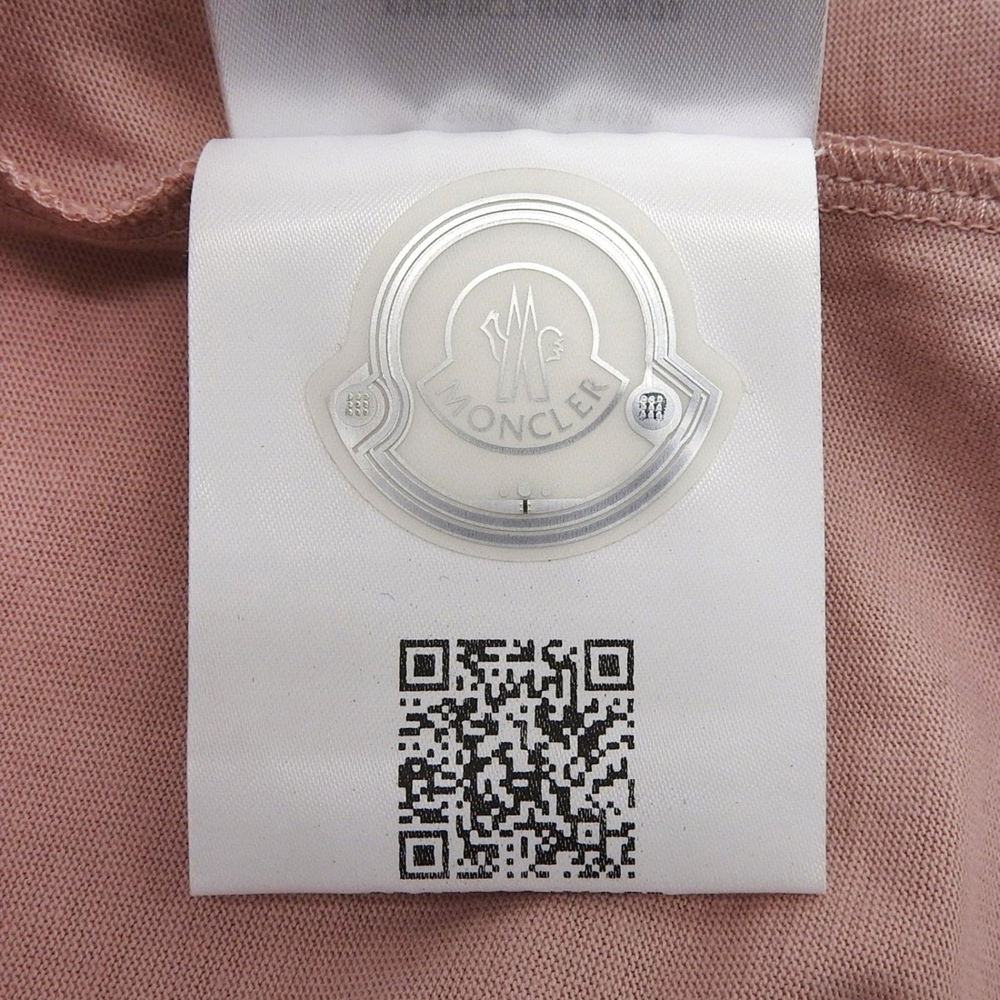 Moncler Short Sleeve T-Shirt Cotton Pink T-Shirt S