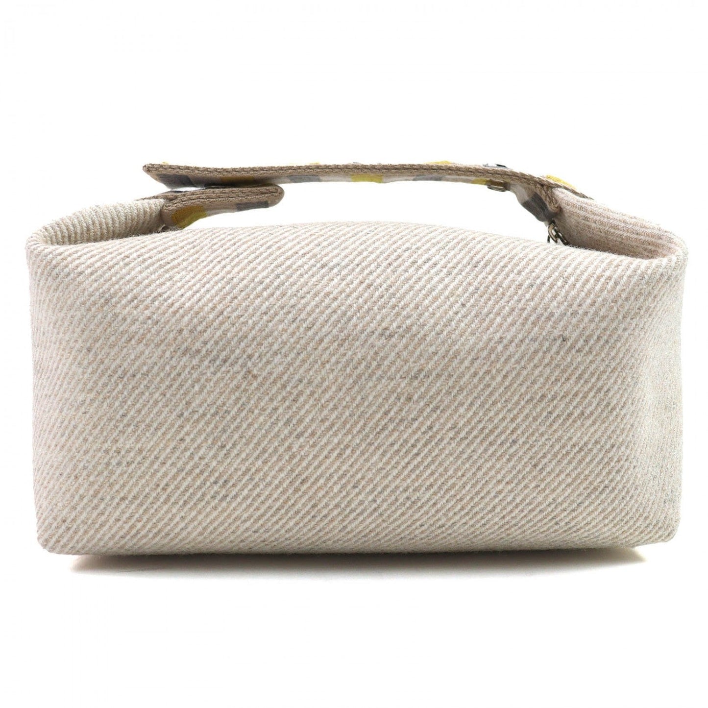 Hermes Pouch Wool Sagle Bride A Black Pm Oc
