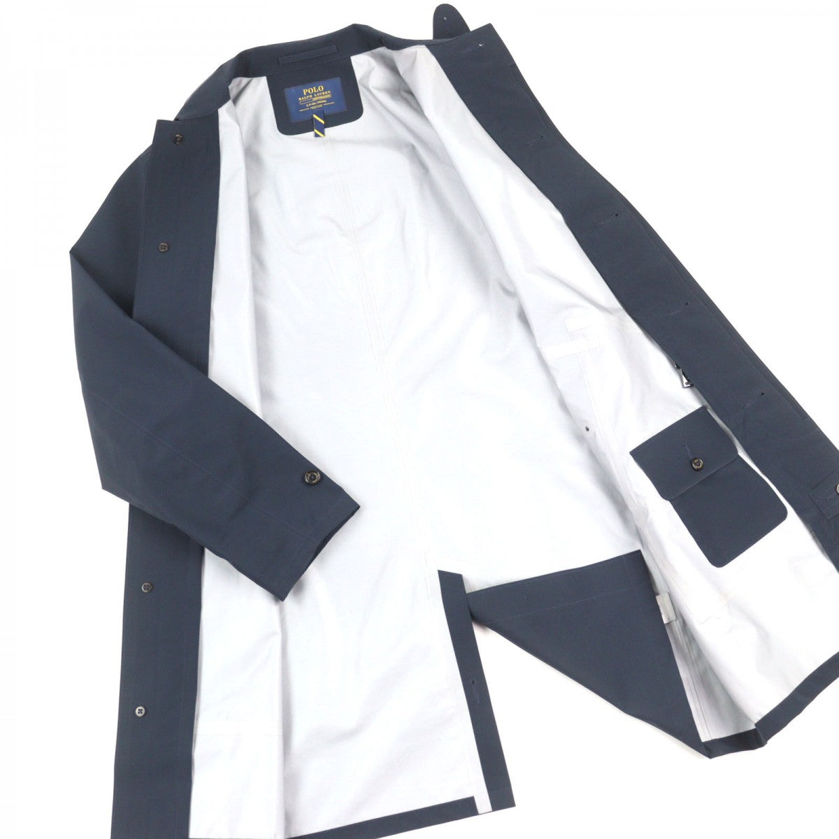 Polo Ralph Lauren Stainless Collar Coat Polyester Navy 170/92A
