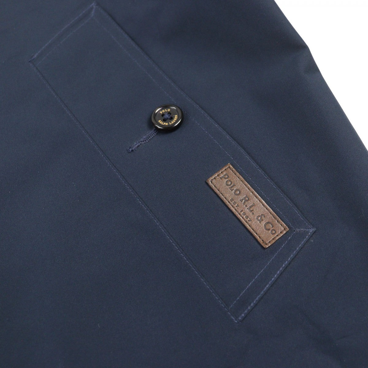 Polo Ralph Lauren Stainless Collar Coat Polyester Navy 170/92A