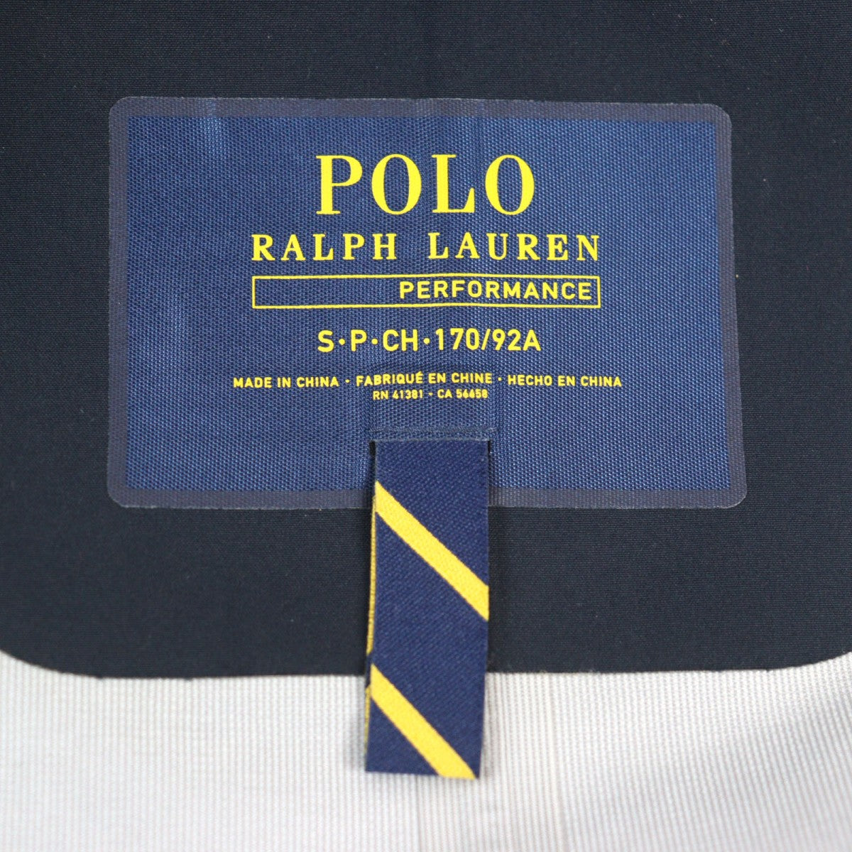 Polo Ralph Lauren Stainless Collar Coat Polyester Navy 170/92A