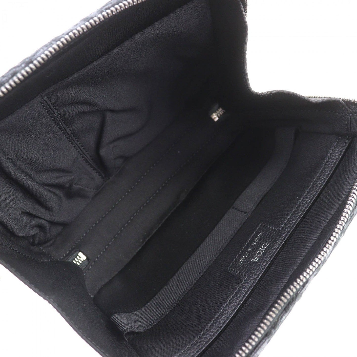 Dior Pouch Canvas Black Type