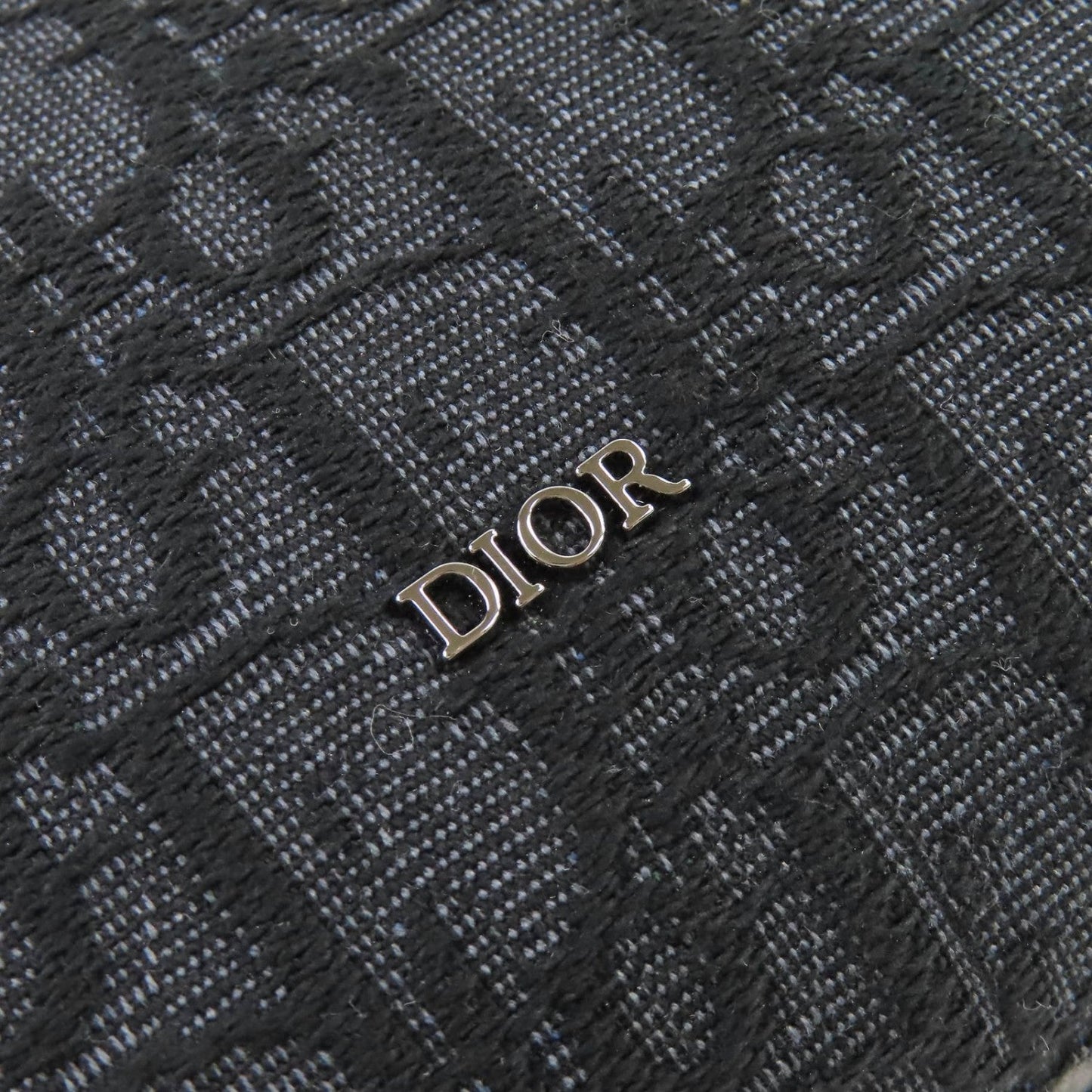 Dior Pouch Canvas Black Type