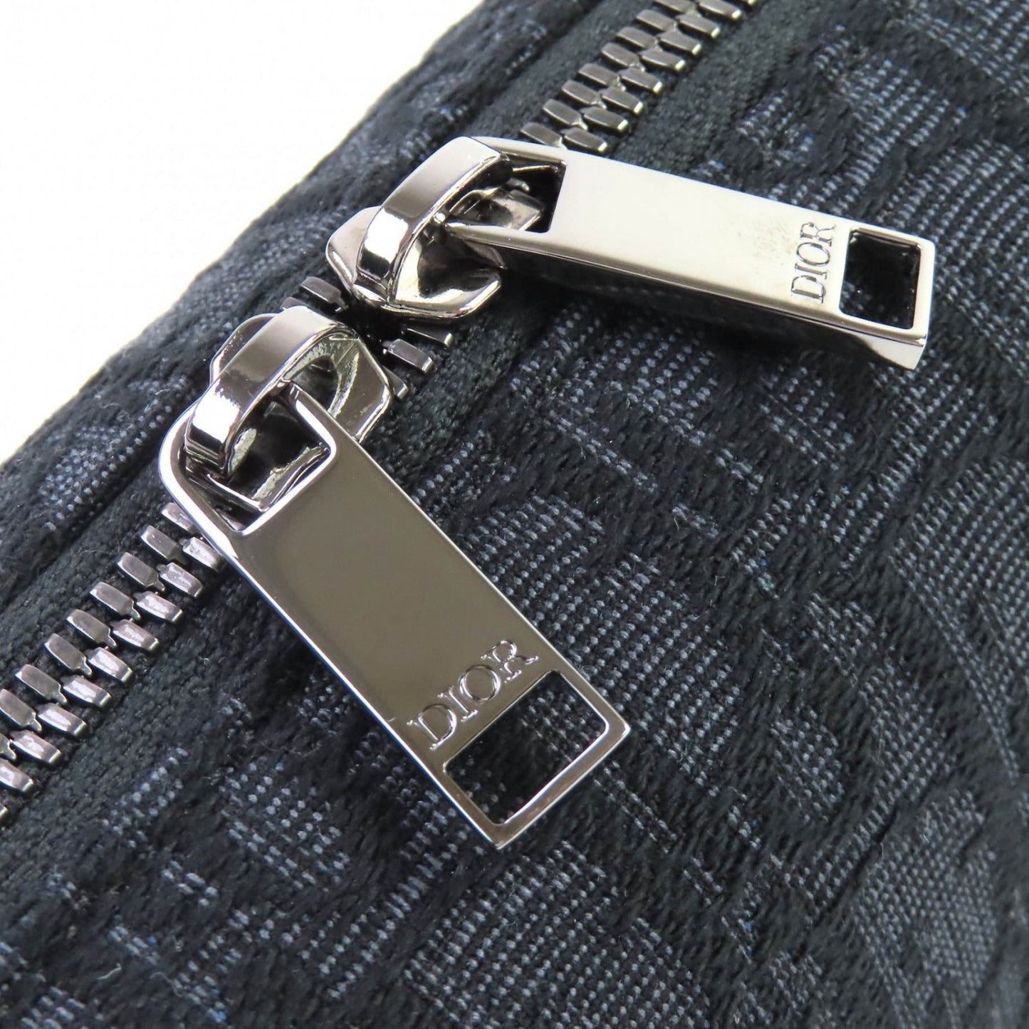 Dior Pouch Canvas Black Type