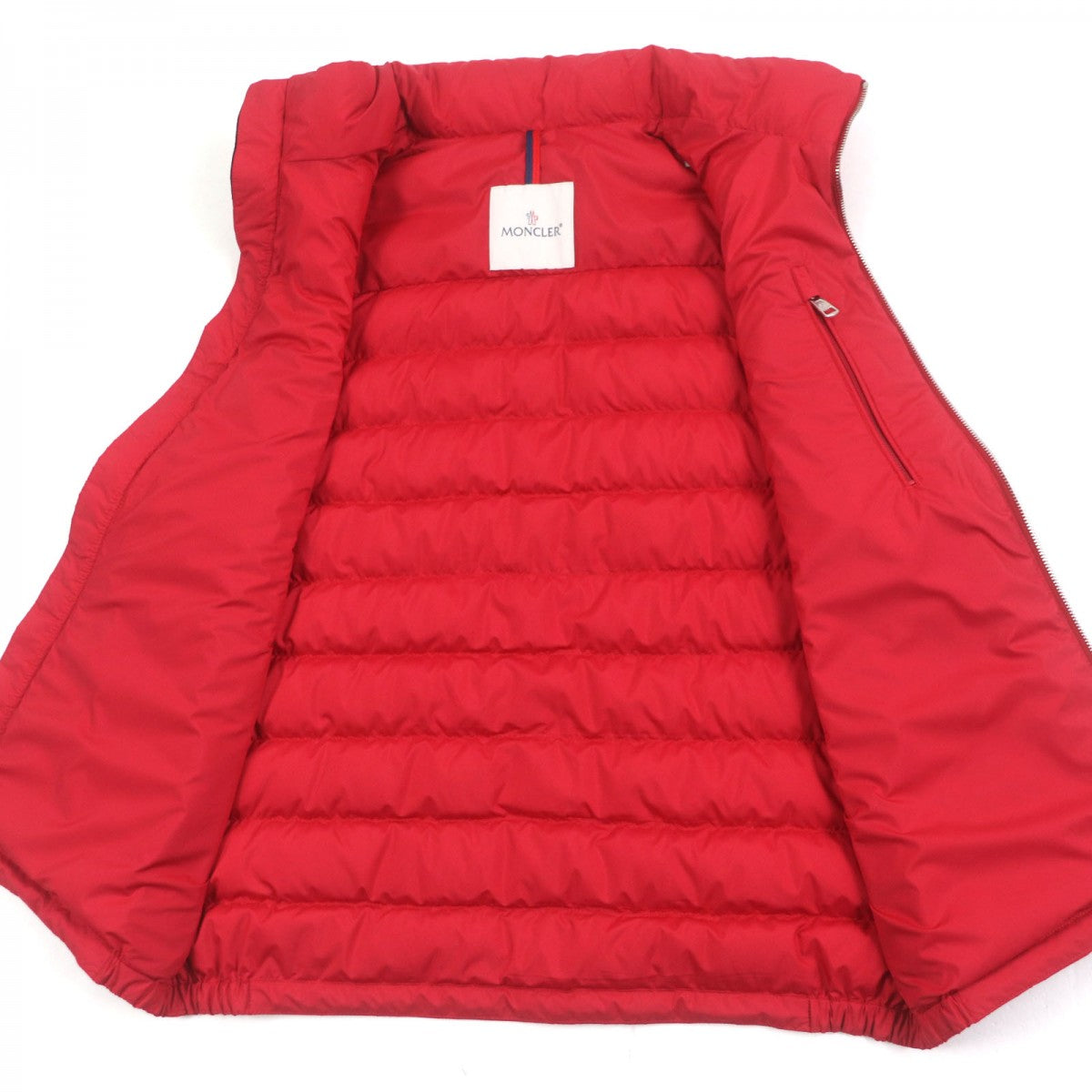 Moncler Down Vest Polyester Red Albyt Albyt 2