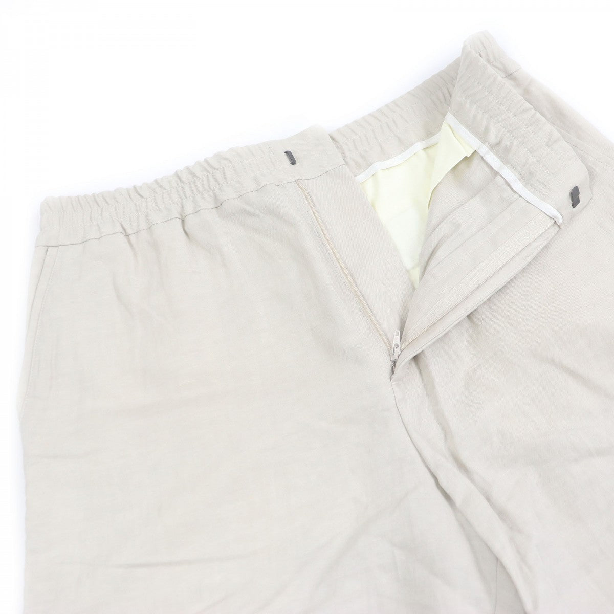 Fendi Pants Fb0779 Linen Kinari 50