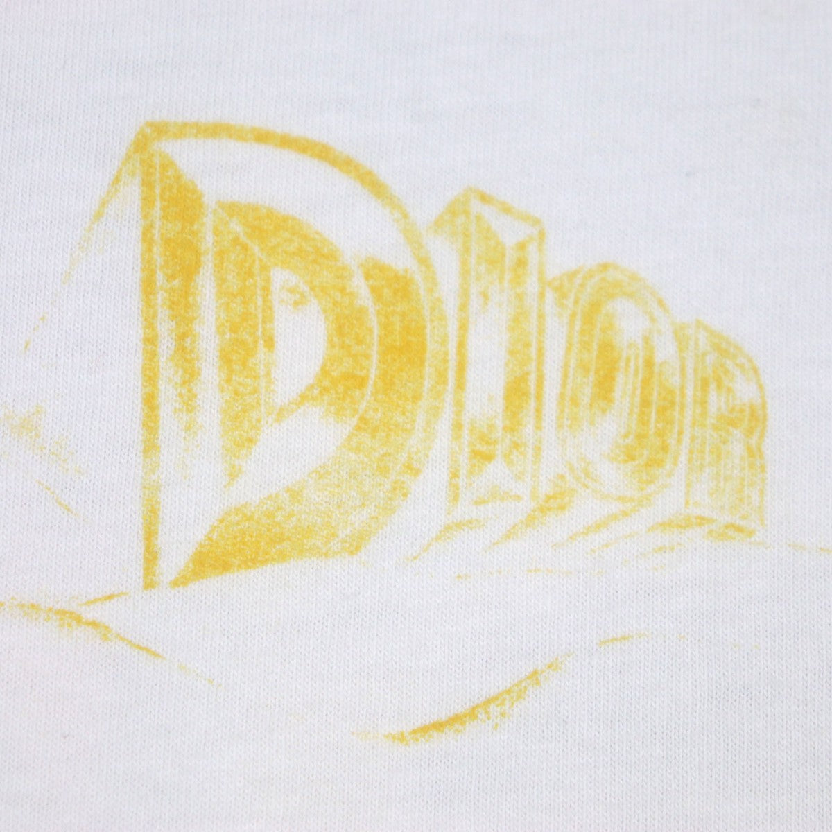 Dior Homme Long-Sleeved T-Shirt 393J675A0817 Cotton White Printed Sweat Shirt L