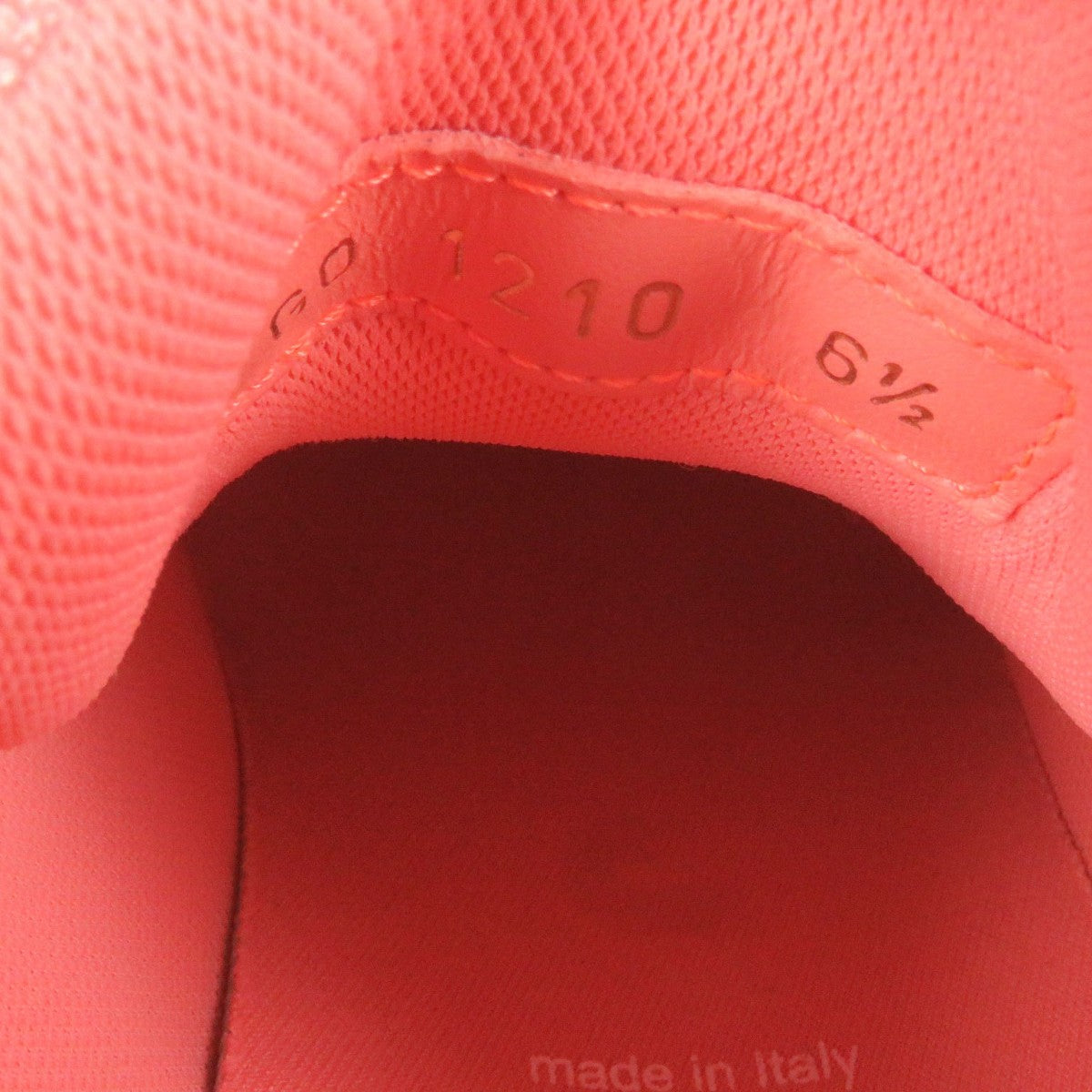 Louis Vuitton Low Cut Sneakers Suede Leather Orange Lv Trainer Line 6.5