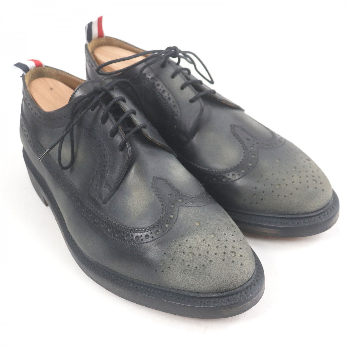 Thom Browne Dress Shoes Leather Black 8.5