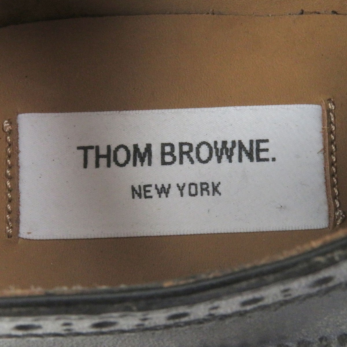 Thom Browne Dress Shoes Leather Black 8.5