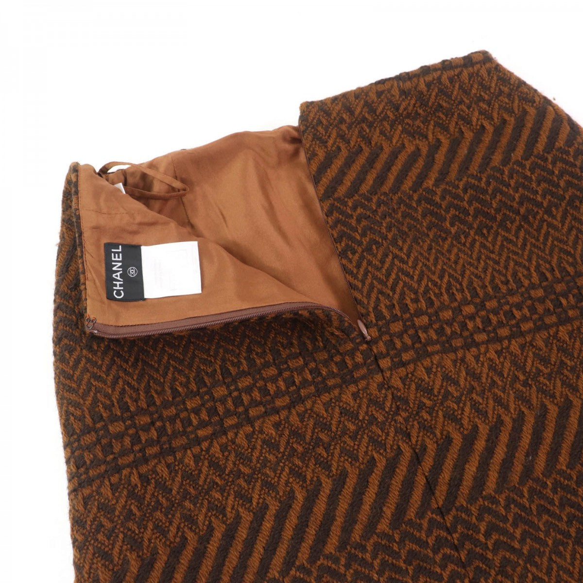 Chanel Setup 00A P16210W02649 Wool Brown 38
