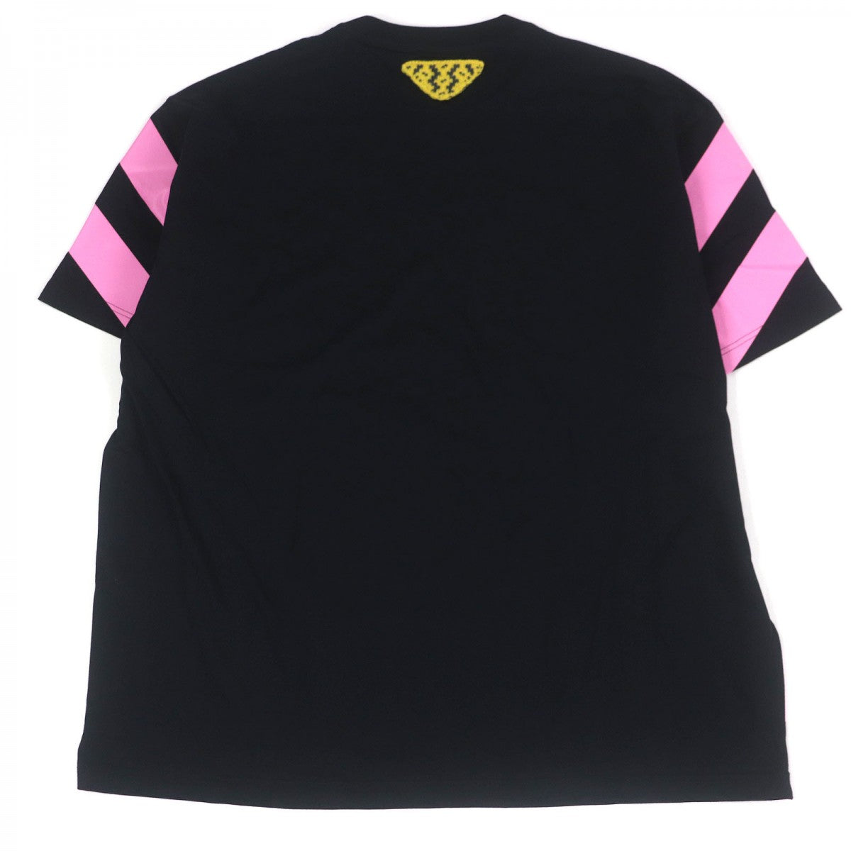 Prada Short Sleeve T-Shirt Ujn741 Cotton Black S